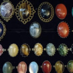 bagues 2 Bagues ajustables support en acier inoxydable ou laiton bronzé, cabochons de pierres fines ovales (13x18mm ou 18x25mm)