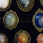 bagues baroques en laiton Bagues baroques ajustables support en laiton bronzé, cabochons de pierres fines (13x18mm ou 18x25mm)