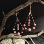 boucle oreille kunzite Boucles d'oreille kunzite