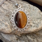 collier oeil de tigre
